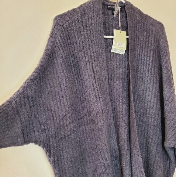 NWT Barefoot Dreams Cozychic Lite Ribbed Shrug Cardi Size Large/Extra Large - Picture 5 of 10
